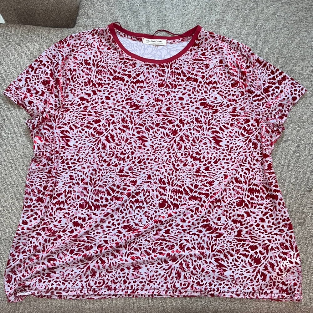 We The Free Mesh and Velvet Tee